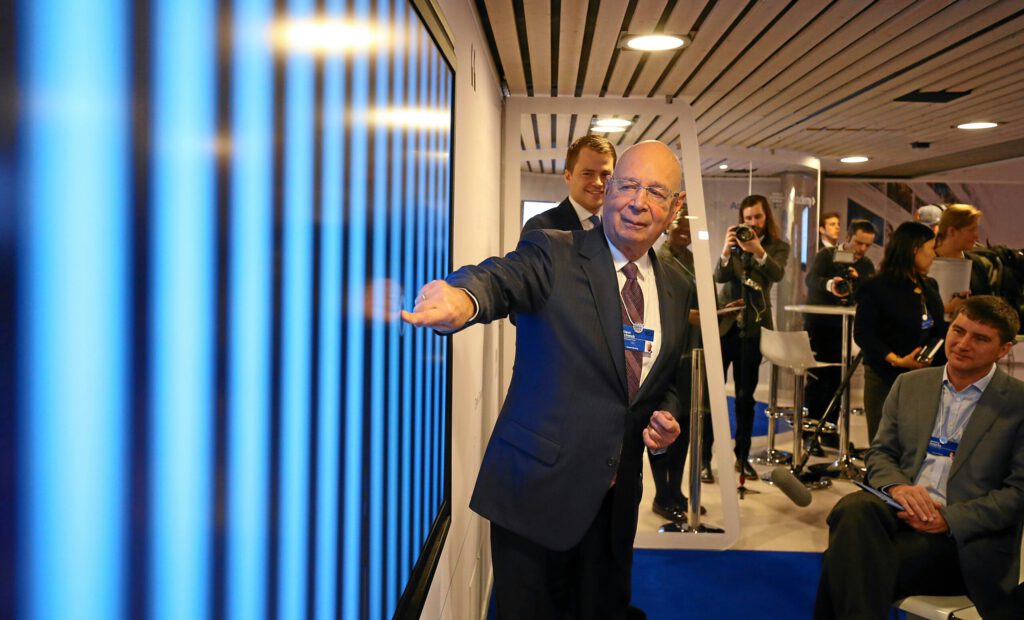Klaus Schwab am WEF