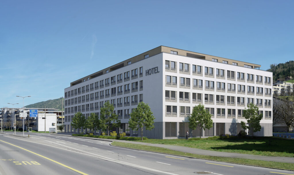 Hotelneubau von Schindler in Ebikon LU