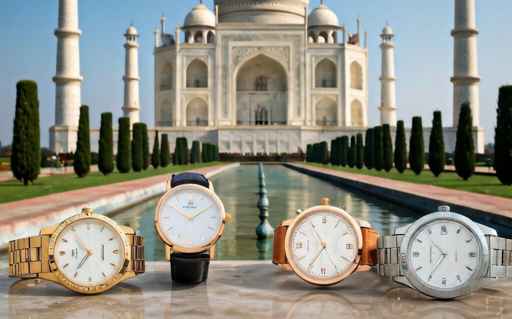 Taj Mahal mit Schweizer Luxusuhren
