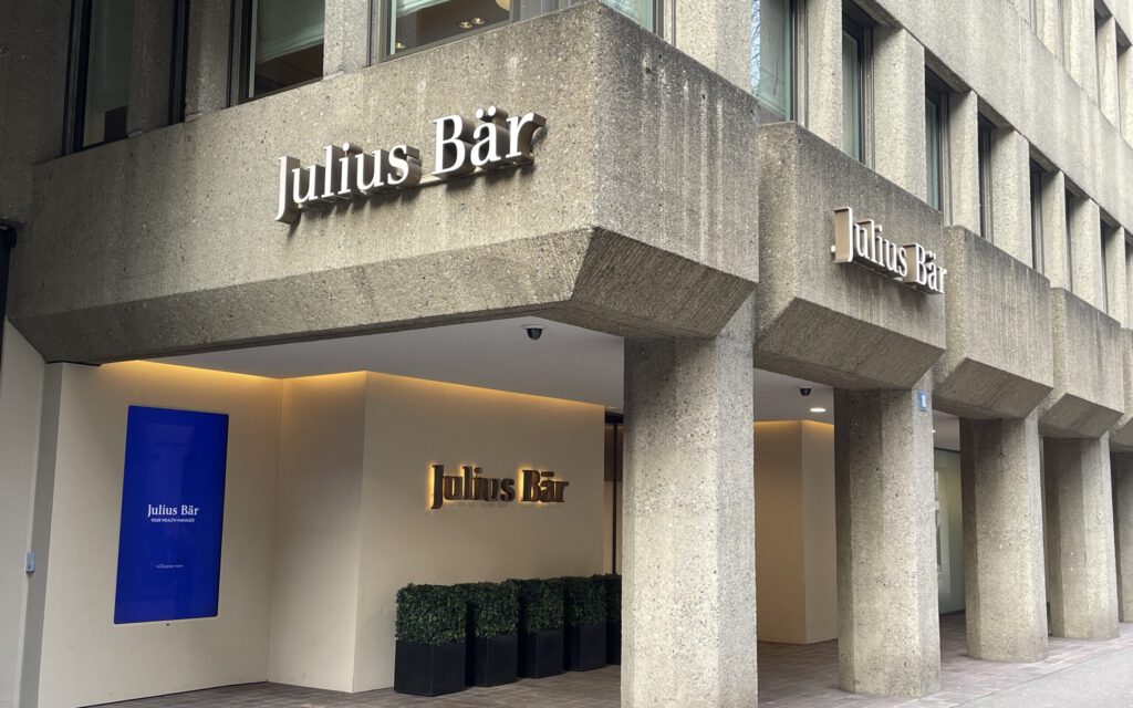 Gebäude von Julius Bär in Zürich