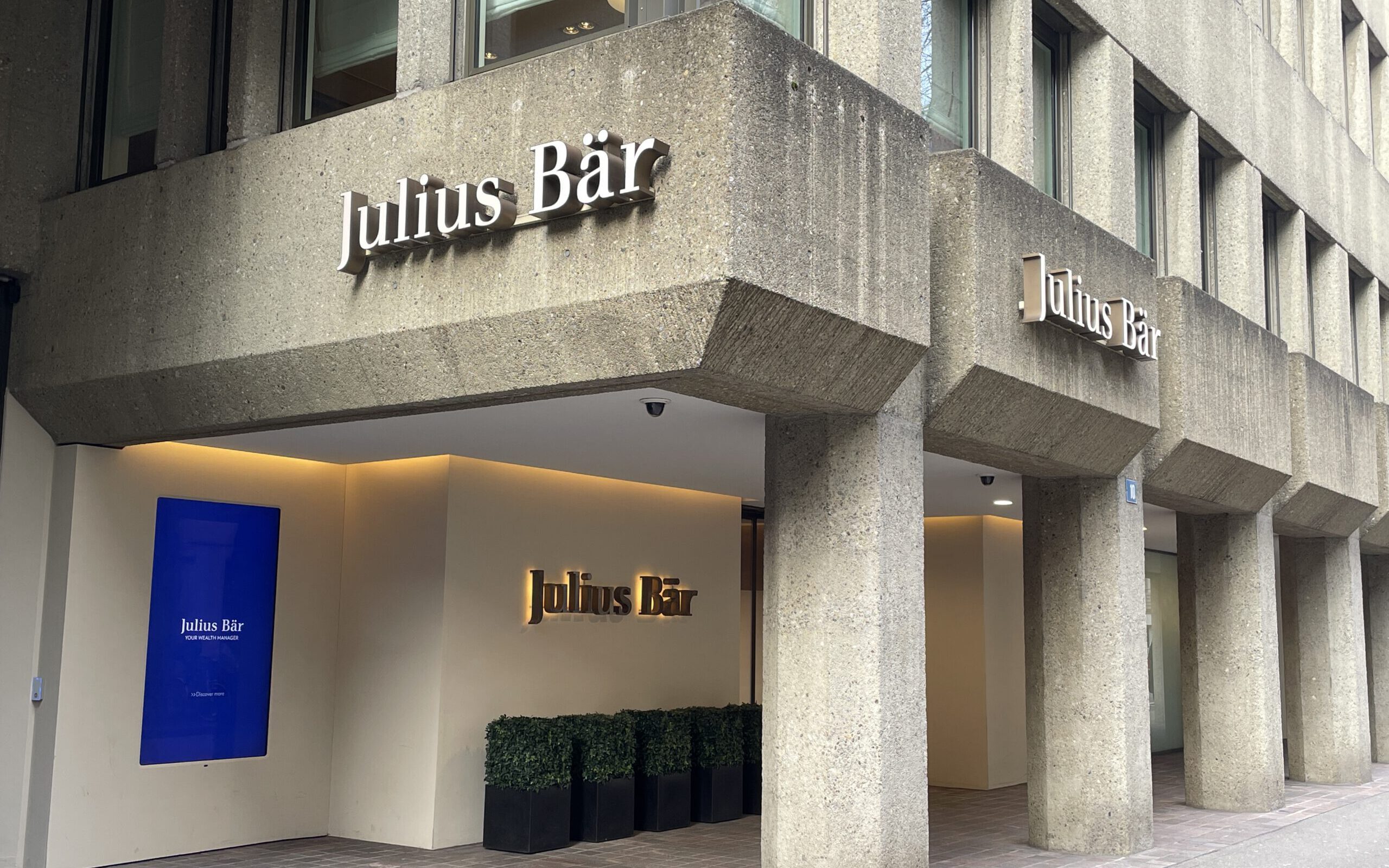 Julius Bär wird zur lahmen Ente - muula.ch