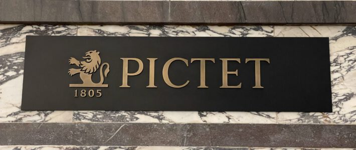 Logo der Privatbank Pictet