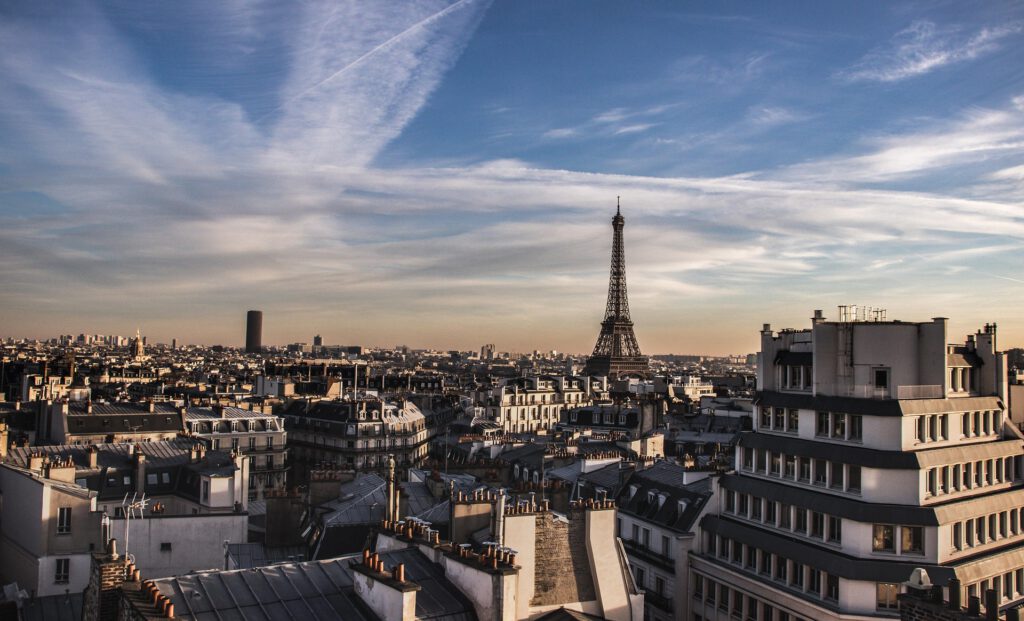 Ein Blick über Paris