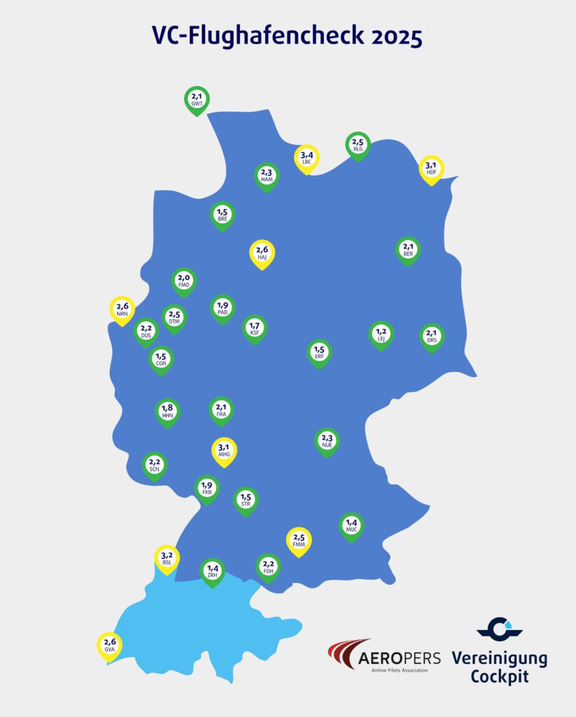 Flughafencheck 2025 von VC