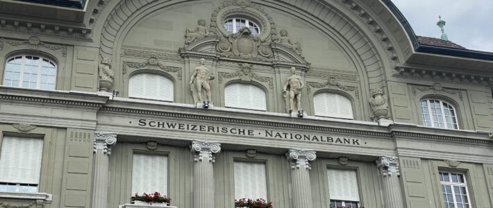 Gebäude der Schweizerischen Nationalbank SNB in Bern