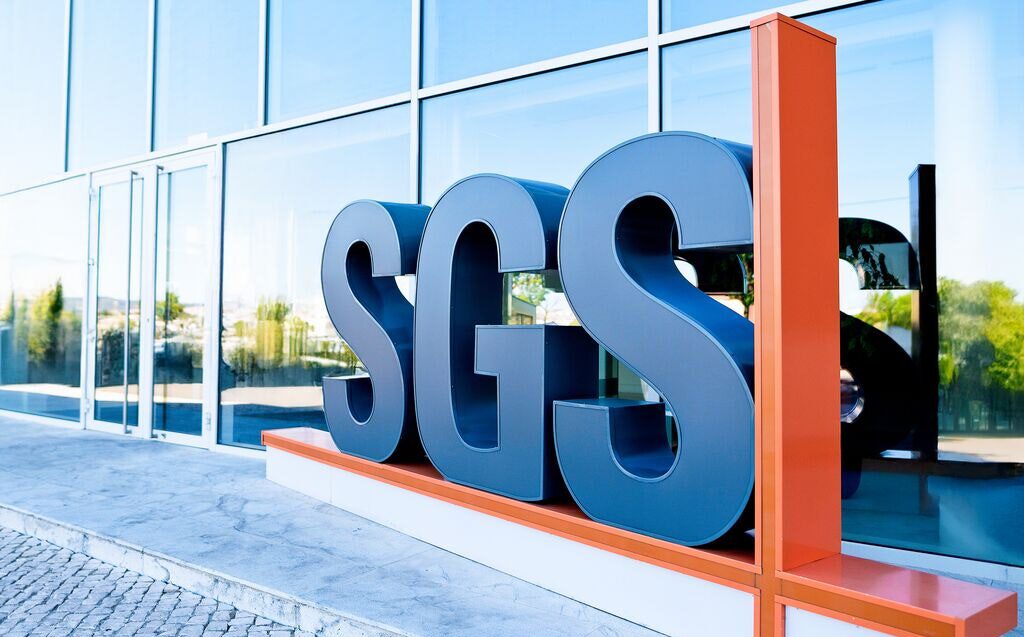 Logo des Warenprüfkonzerns SGS
