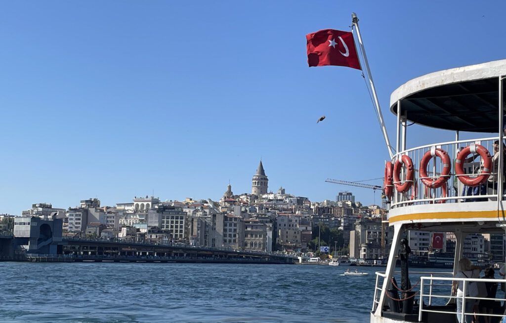 Eine Schifffahrt auf dem Bosporus