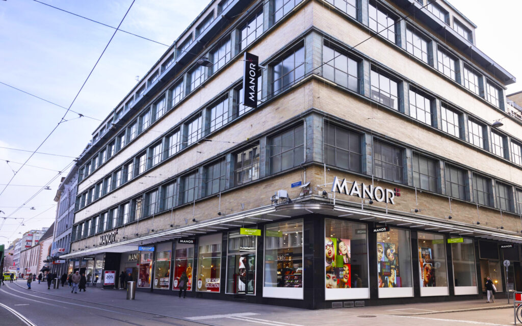 Manor Warenhaus in Kleinbasel