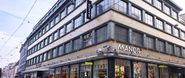 Manor Warenhaus in Kleinbasel