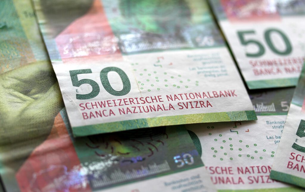 50-Franken-Banknoten