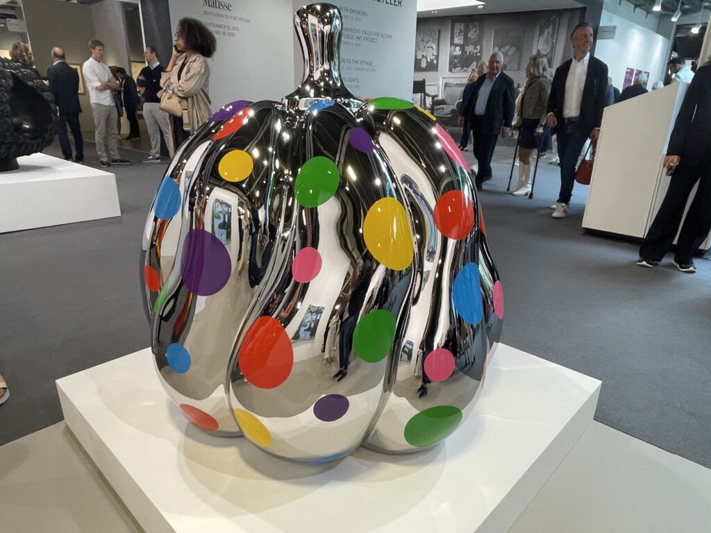 Kunst von Kusama an der Art Basel