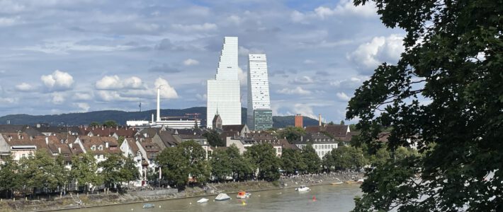 Die Roche-Türme in Basel