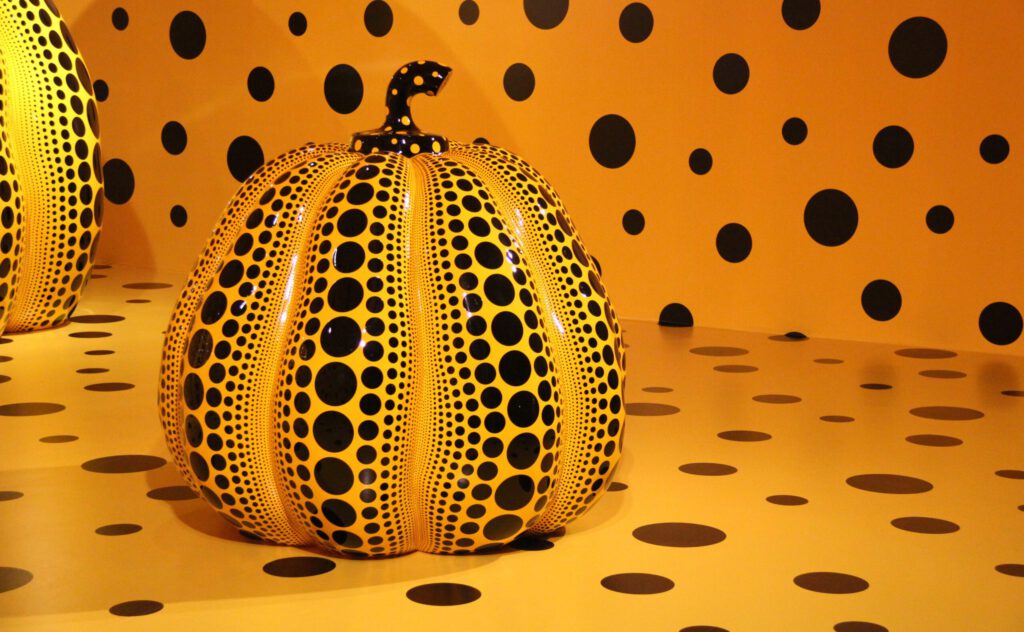 Kürbis der 96-jährigen Künstlerin Kusama