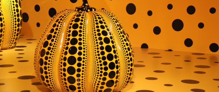 Kürbis der 96-jährigen Künstlerin Kusama