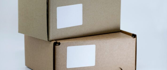 Pakete mit Sendungslabel