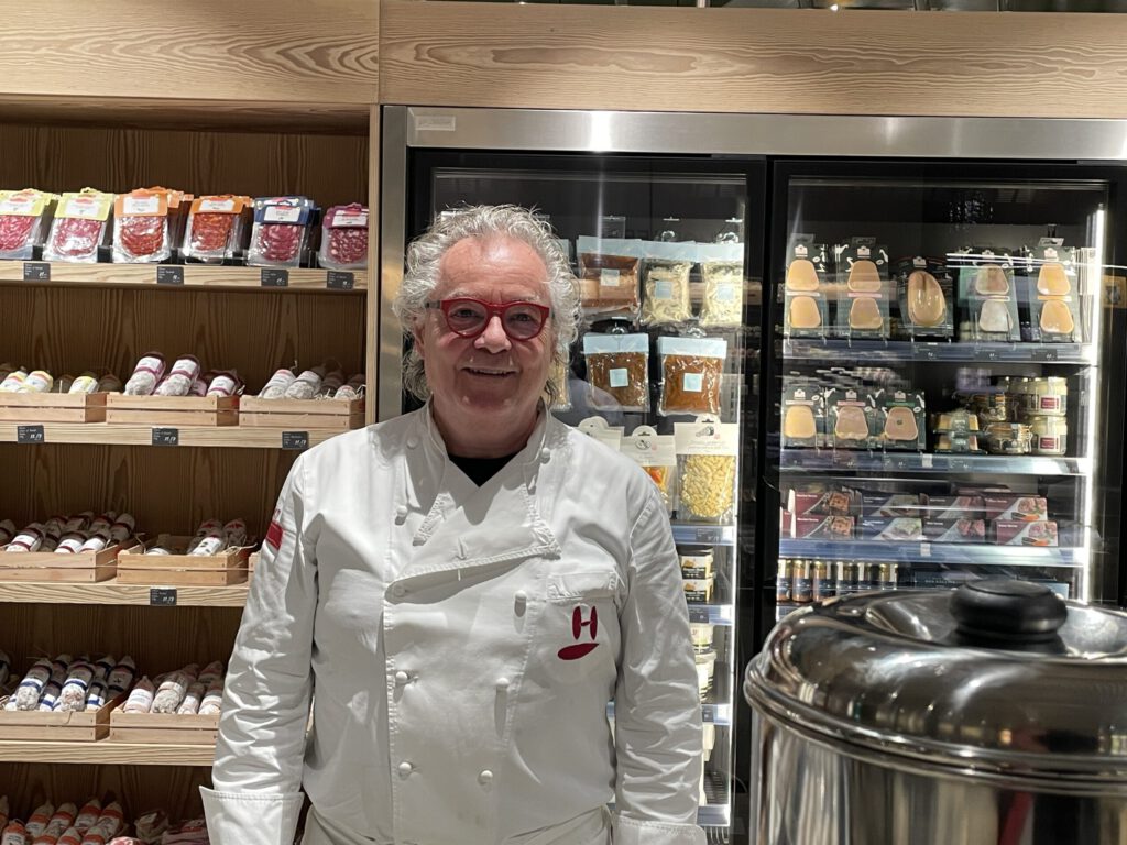 Einstiger Starkoch André Heiniger im Globus Basel