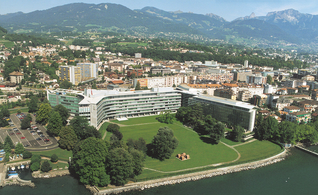 Nestlé-Hauptsitz in Vevey VD
