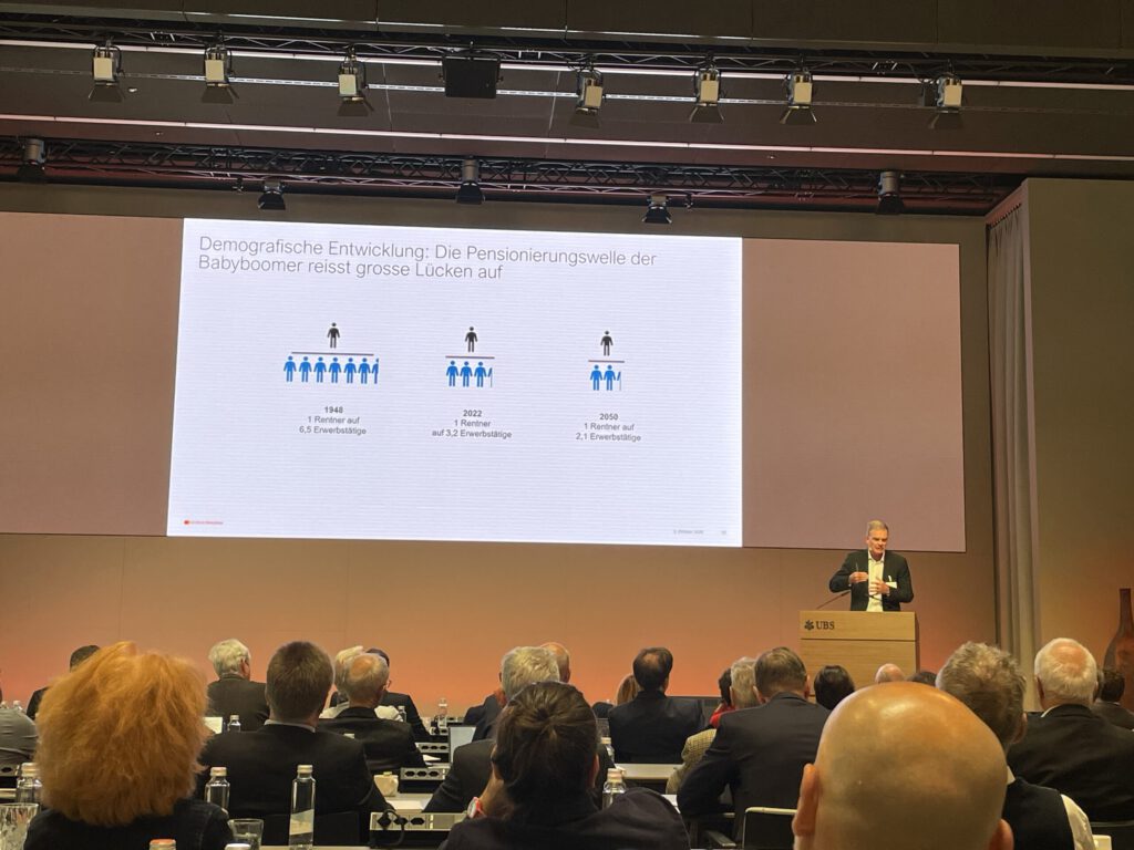 Jan Atteslander von Economiesuisse sprach im Wolfsberg