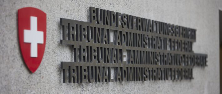 Logo des Bundesverwaltungsgerichts in St.Gallen
