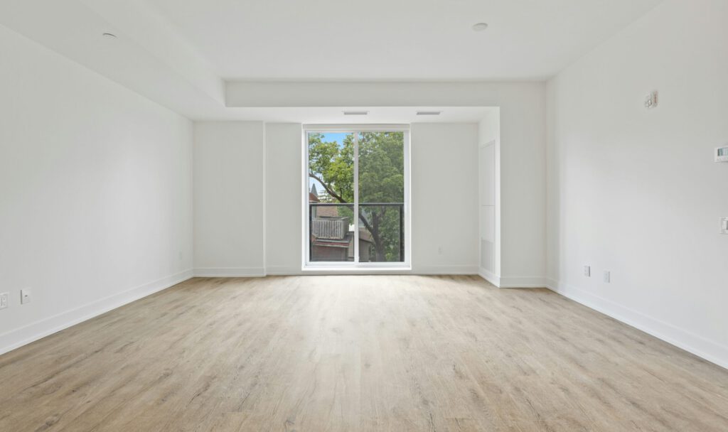 Eine leerstehende Wohnung