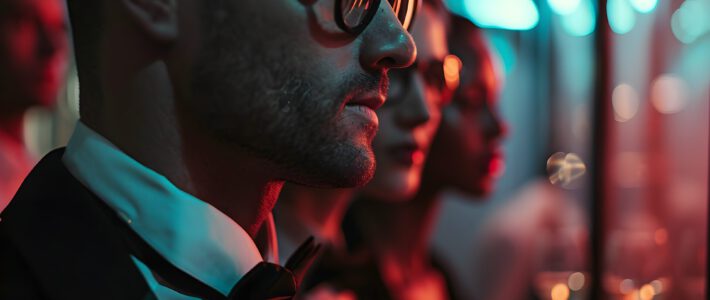 Neuzugänge unter den Top-10 der Schweizer Ultrareichen Ultrareiche mit Fliege und Brillen