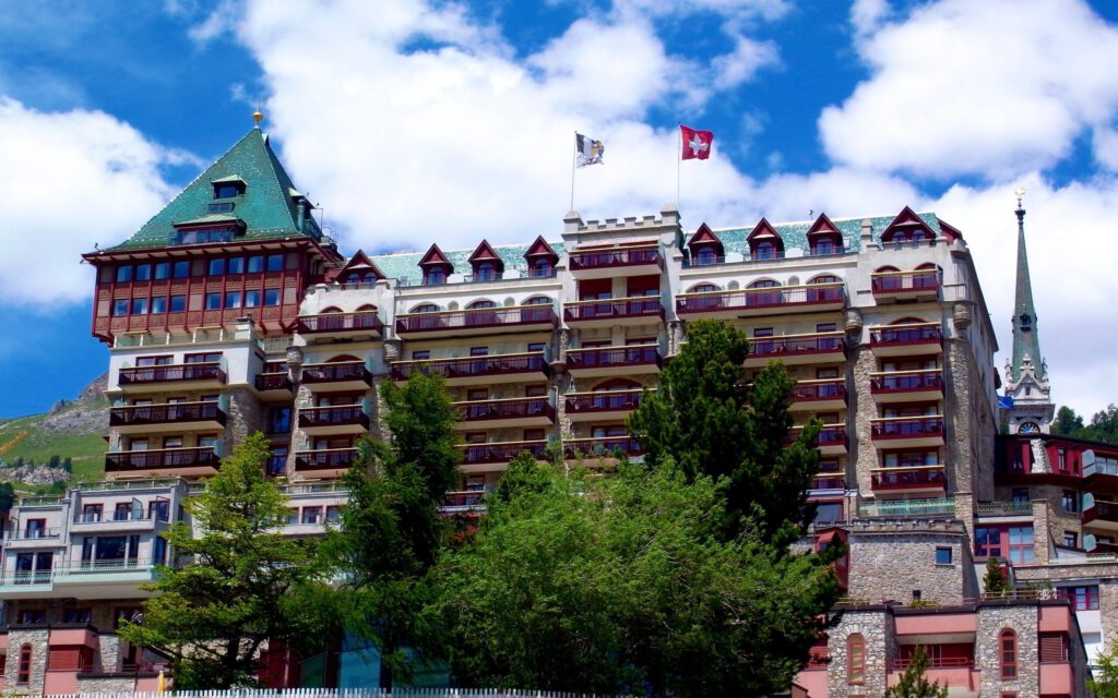 Das Luxushotel Badrutt's Palace in St. Moritz