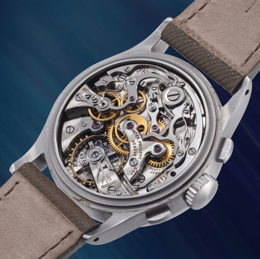 Patek Philippe Luxusuhr mit Referenz 1518 in Stahl bei Phillips