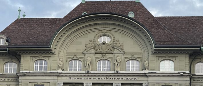 Gebäude der Schweizerischen Nationalbank SNB in Bern