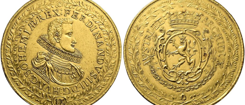 Eine Goldmünze der «Traveller Collection»