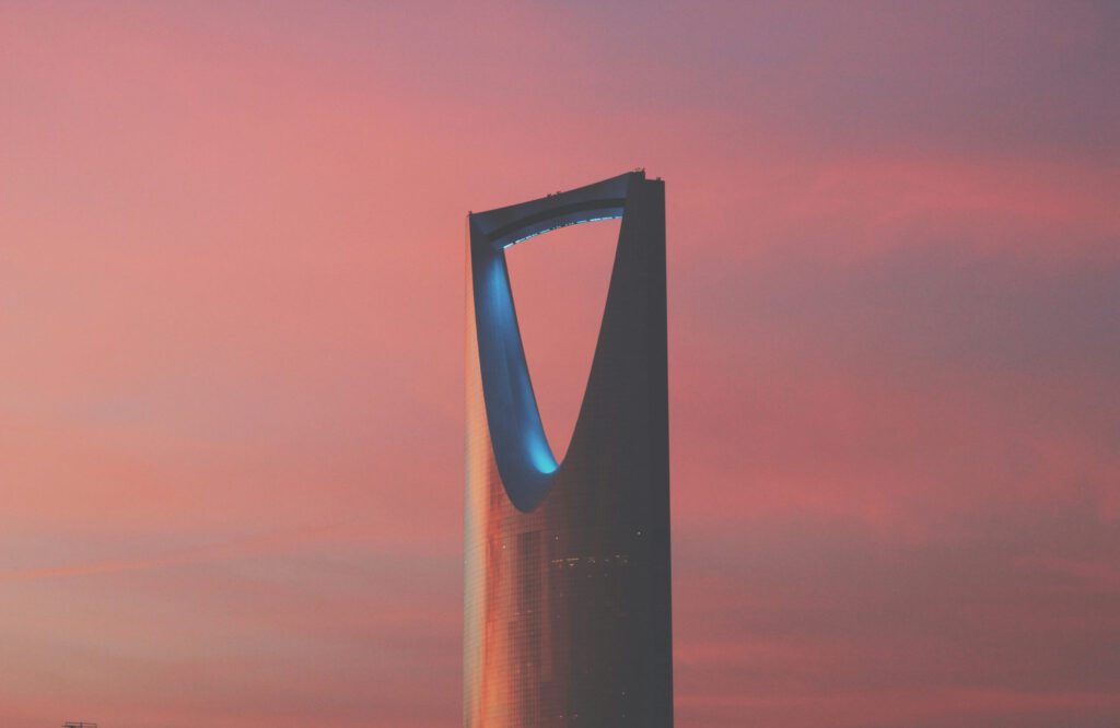 Kingdom-Tower in der saudischen Hauptstadt Riad