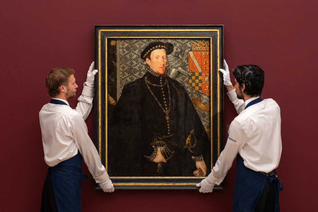 Die Präsentation eines Kunstwerkes bei Sotheby's