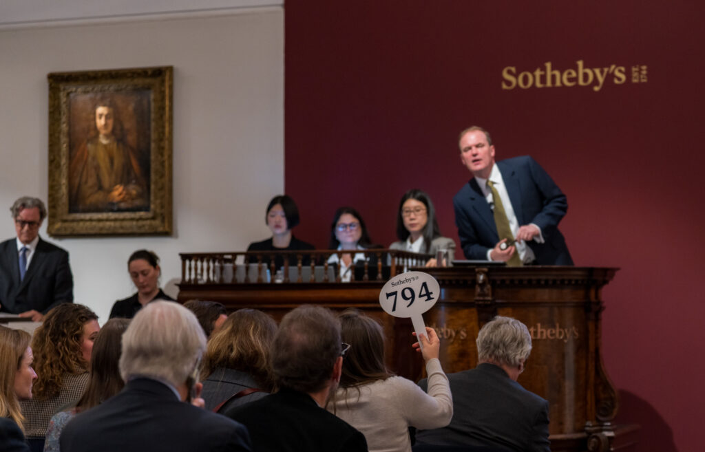 Eine Auktion bei Sotheby's