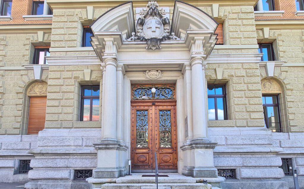 Eingang zur Wettbewerbskommission Weko