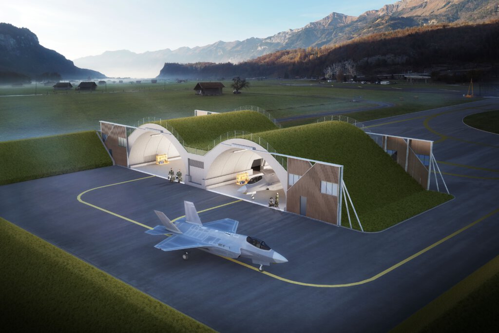 Umbauten für den Kampfjet F-35 in der Schweiz