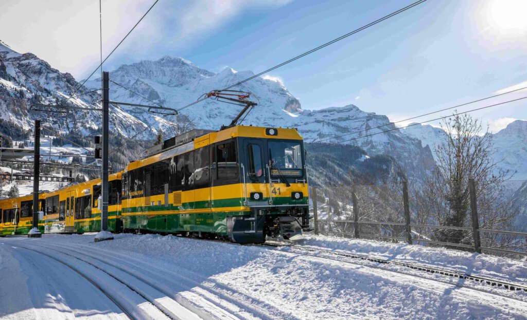 Wengernalpbahn-Shuttle der Jungfraubahn-Gruppe