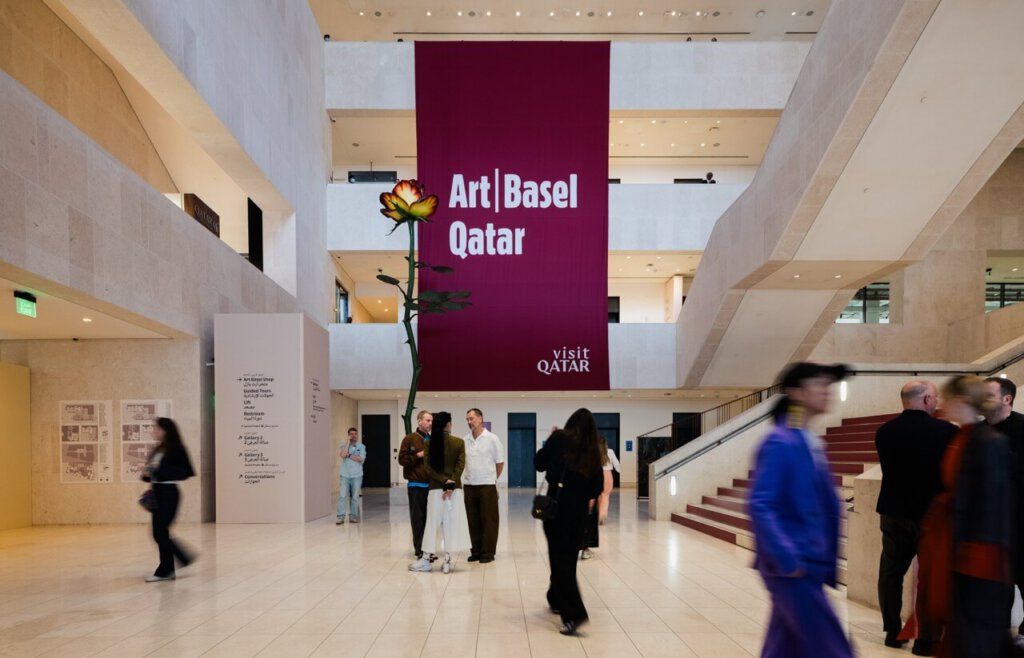 Art Basel Qatar in Halle M7 im Kunstviertel Msheireb in Doha