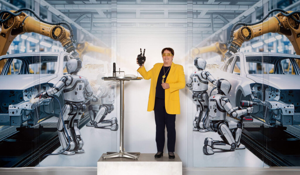 Magdalena Martullo-Blocher an der Ems-Medienkonferenz in Zürich