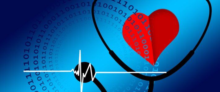 Ein Herz und ein Stetoskop