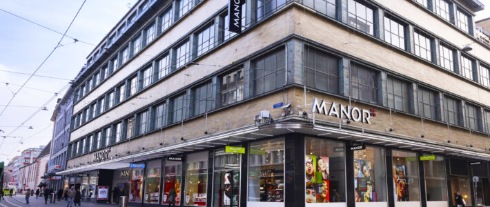 Ein Warenhaus von Manor