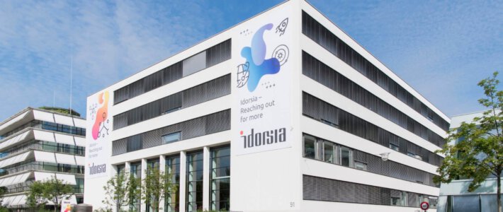 Idorsia-Patron Clozel springt operativ wieder ein Idorsia-Sitz in Allschwil BL