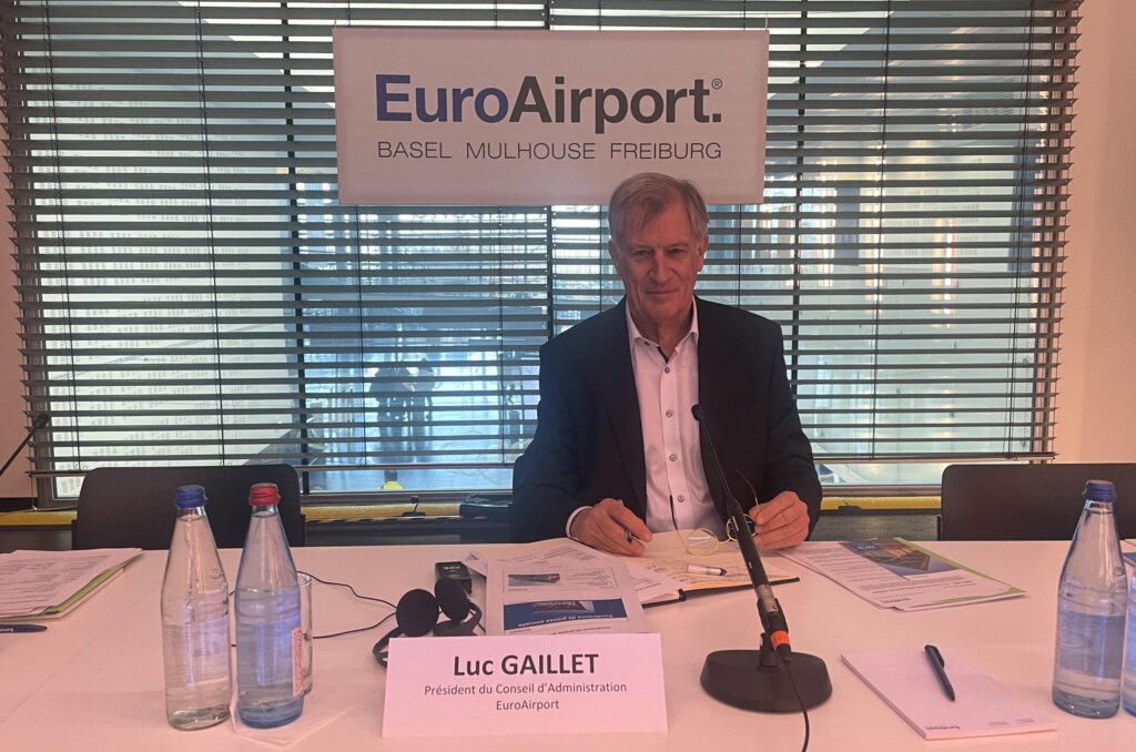 Verwaltungsratspräsident des Euroairport, Luc Gaillet