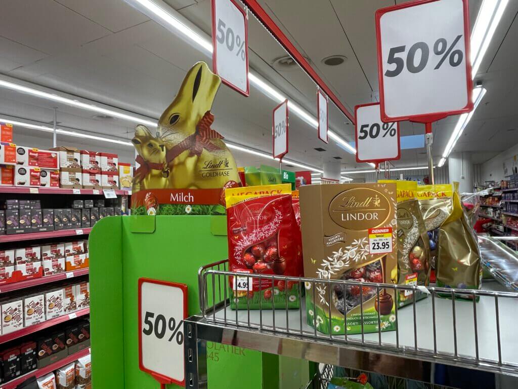 Lindt-Preisaktion nach Ostern 2026 bei Denner