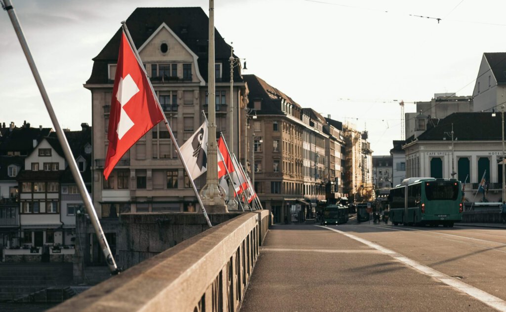Basel-Stadt mit Blick nach Kleinbasel