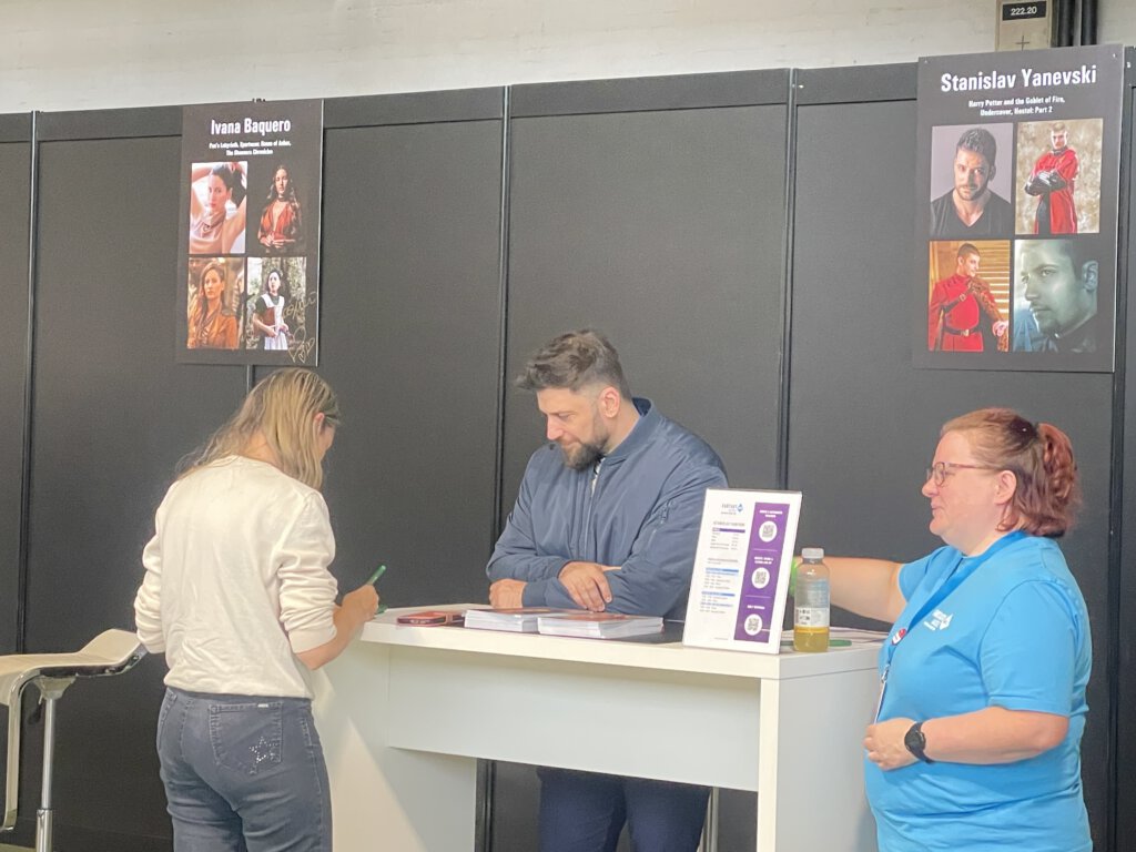 Autogrammstunde von Stanislav Yanevski an der Fantasy Basel