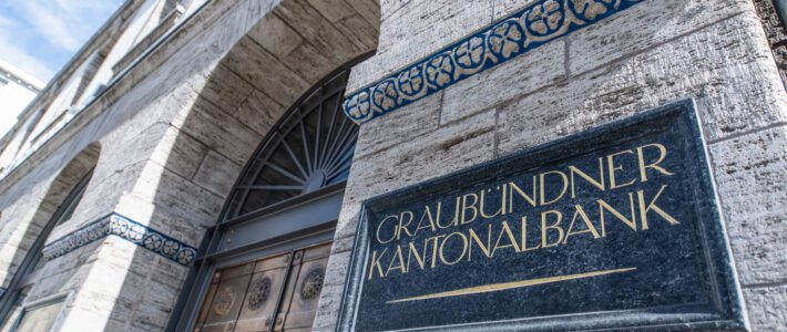 Logo der Graubündner Kantonalbank in Chur GB