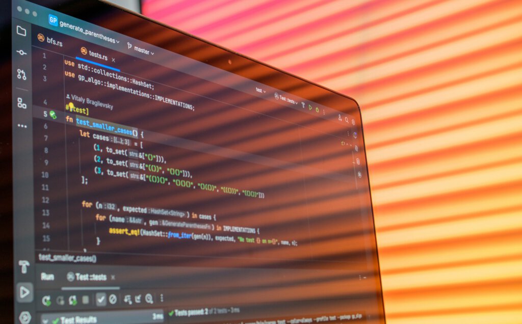 IT-System mit Softwarecode