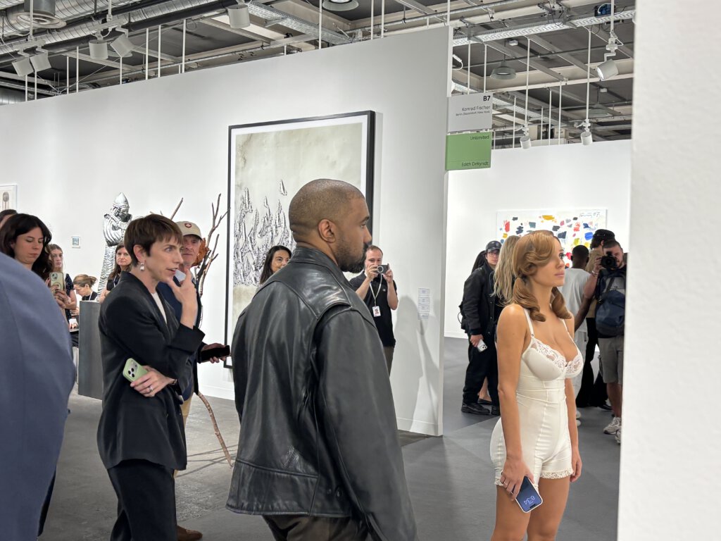 Kayne West und Partnerin an der Art Basel