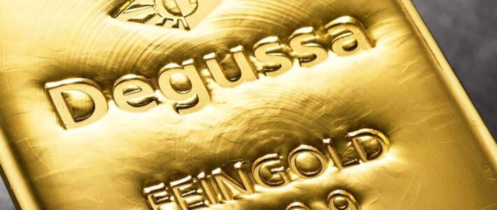 Erneuter Knall bei Edelmetallfirma Degussa Ein Kilobarren Gold der Firma Degussa