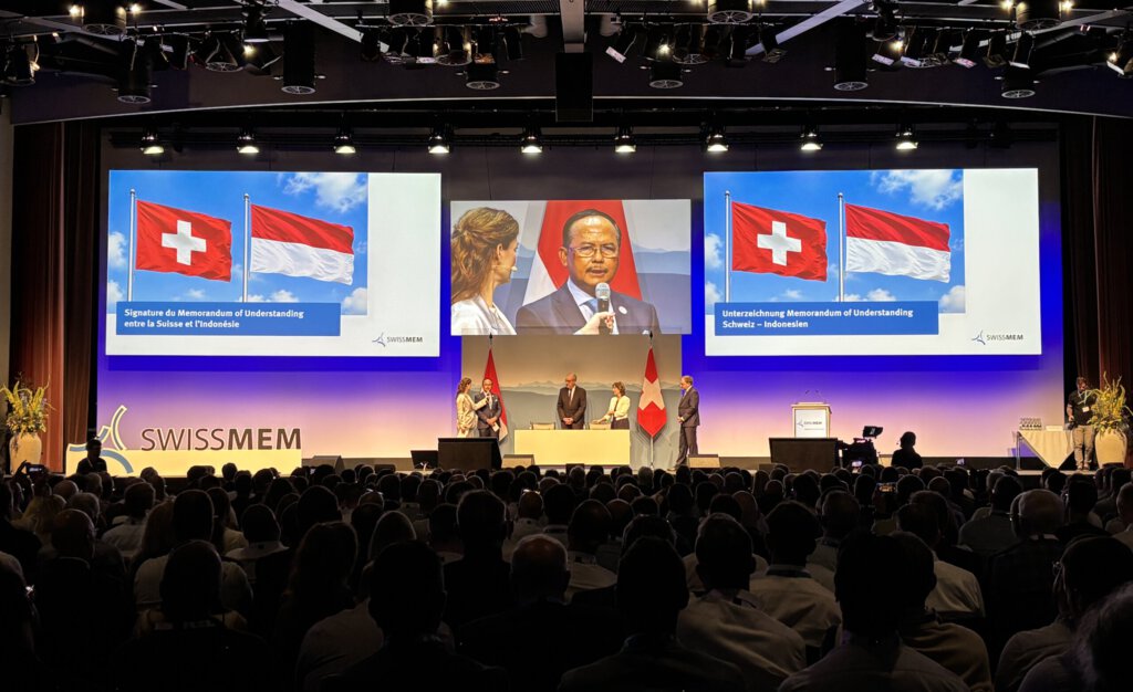 Schweiz und Indonesien unterzeichnen ein Abkommen