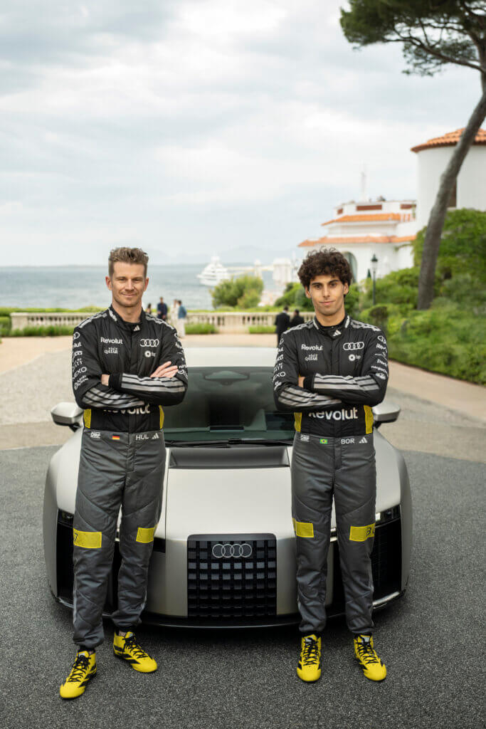 Audi präsentiert den Nuvolari mit Formel-1-Fahrern